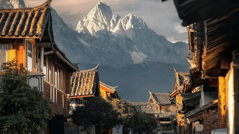 Phố Cổ Bạch Sa tại Lệ Giang