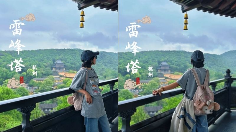 Review tham quan tháp Lôi Phong Tây Hồ