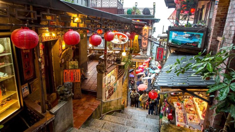 Phố cổ Jiufen - một trong những khu phố đẹp nhất châu Á