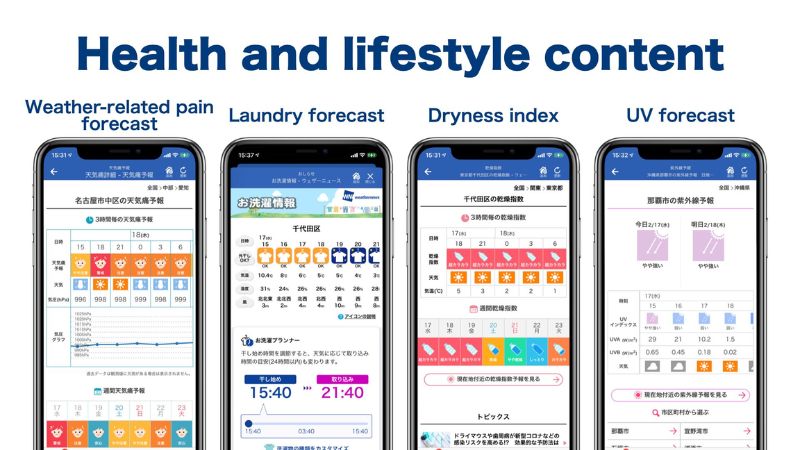 C&agrave;i đặt app xem thời tiết Osaka ch&iacute;nh x&aacute;c nhất