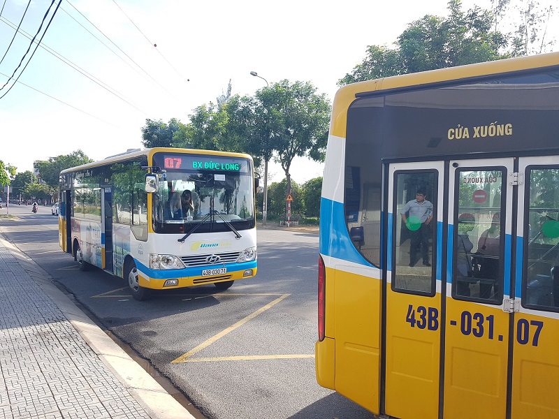 Xe bus sân bay Đà Nẵng về trung tâm thành phố