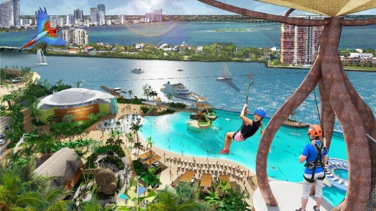 Công viên giải trí Jungle Island tại Miami