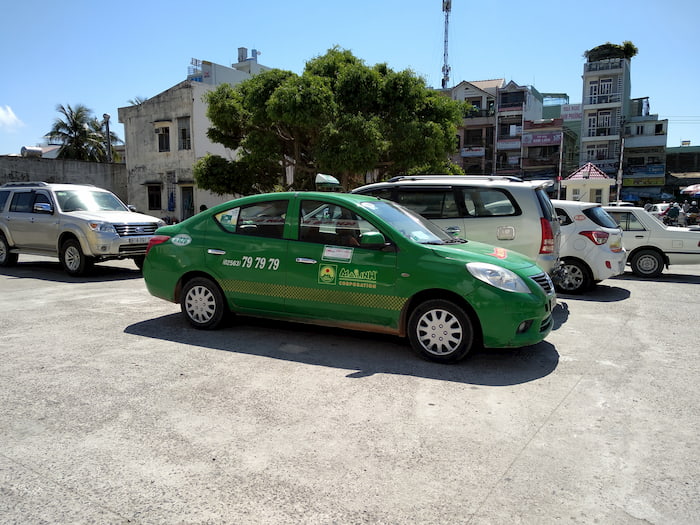 Taxi từ sân bay Quy Nhơn về trung tâm thành phố