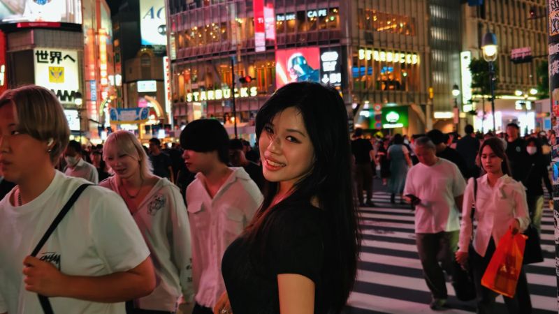 Bắt trọn khoảnh khắc tuyệt đẹp tại giao lộ Shibuya Nhật Bản (@XHS: Yaoyao)