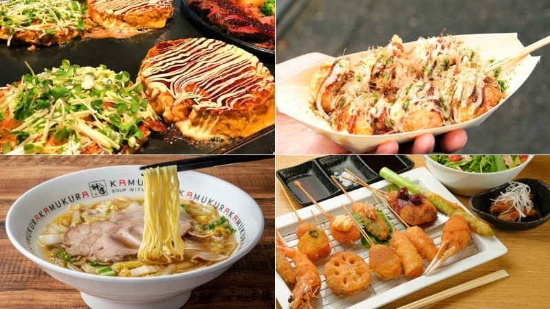Những món ăn nổi bật ở Shinsaibashi