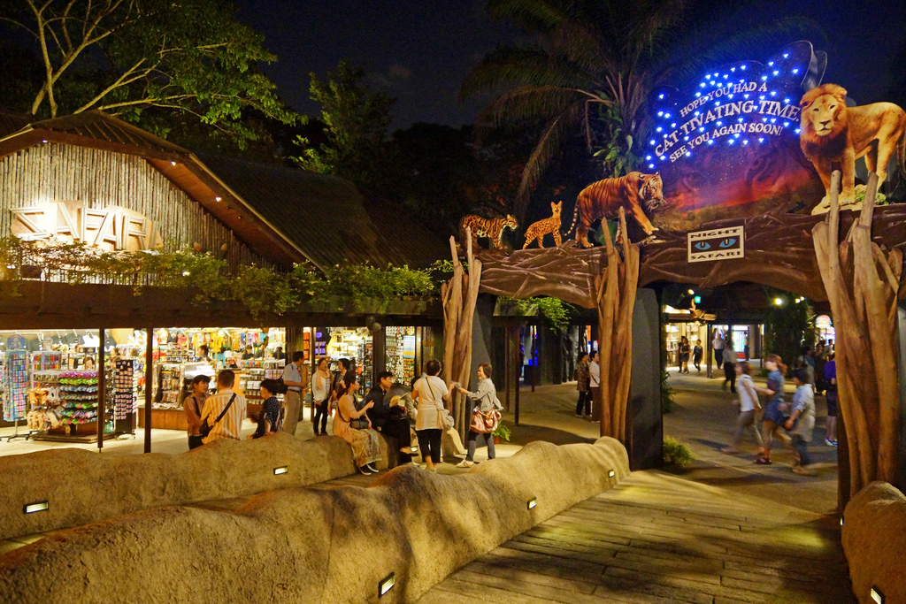Vườn thú Night Safari - địa điểm du lịch Singapore vào buổi tối