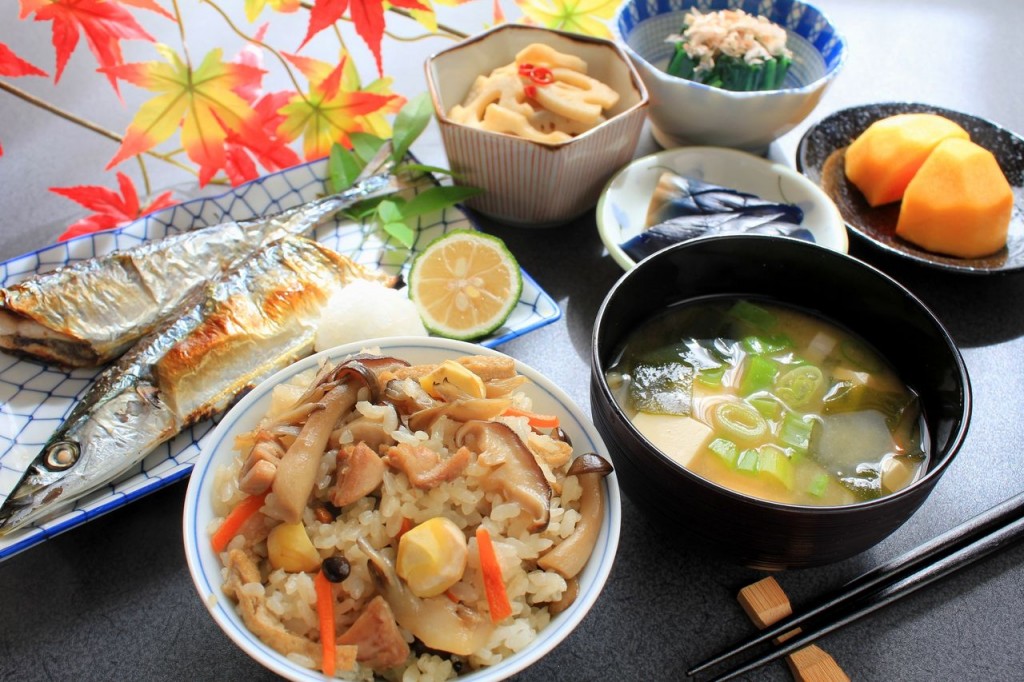 Những món ăn đặc trưng của mùa thu Nhật Bản