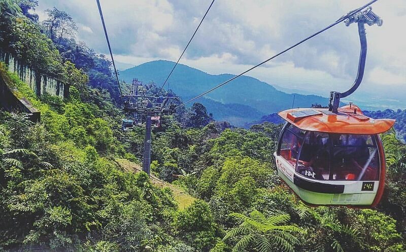 Trải nghiệm đi cáp treo Genting Skyway 