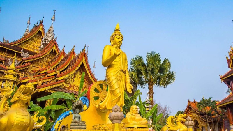 Chùa Tổng Phật Tây Sơn Bản Nạp linh thiêng