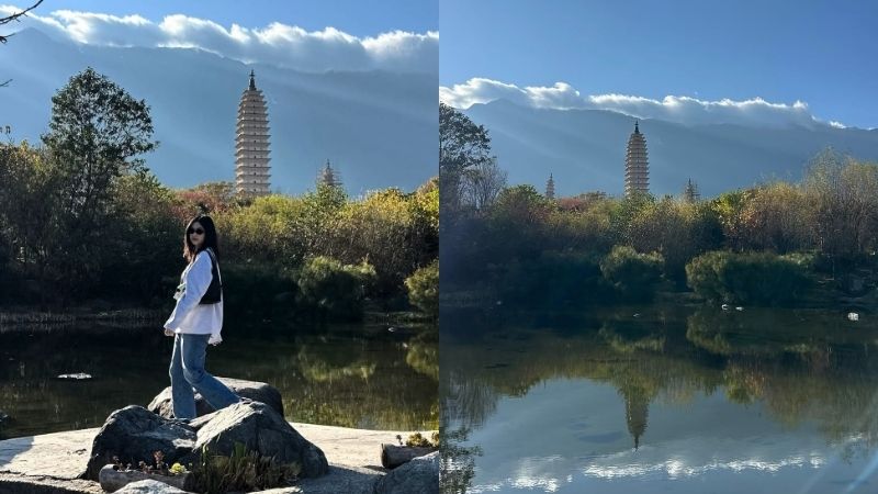 Ch&ugrave;a Tam Th&aacute;p đầy uy nghi&ecirc;m