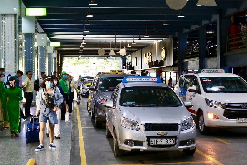 Taxi ở Sân bay Tân Sơn Nhất