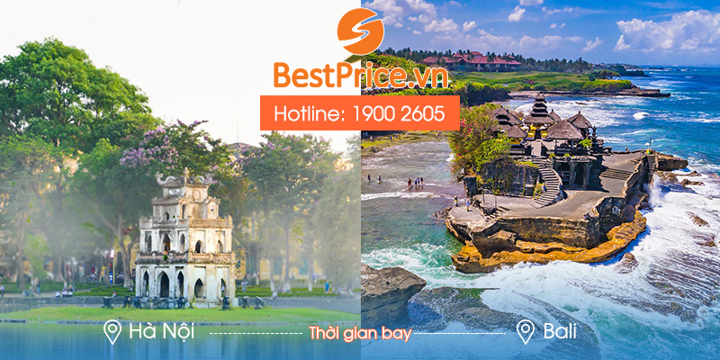 Thời gian bay từ Hà Nội đến Bali mất bao lâu?