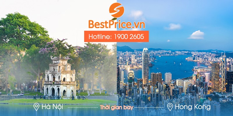 Thời gian bay từ Hà Nội đến Hong Kong