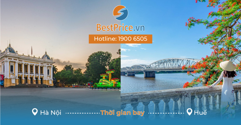 Thời gian bay từ Hà Nội đến Huế mất bao lâu?