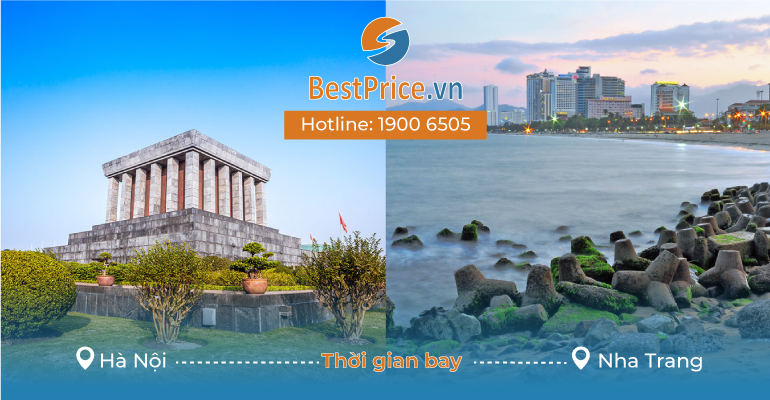 Thời gian bay từ Hà Nội tới Nha Trang mất bao lâu?