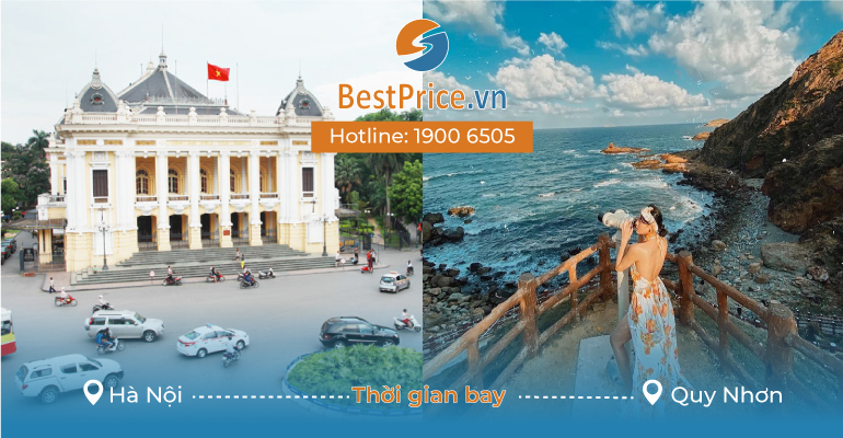 Thời gian bay từ Hà Nội đến Quy Nhơn mất bao lâu