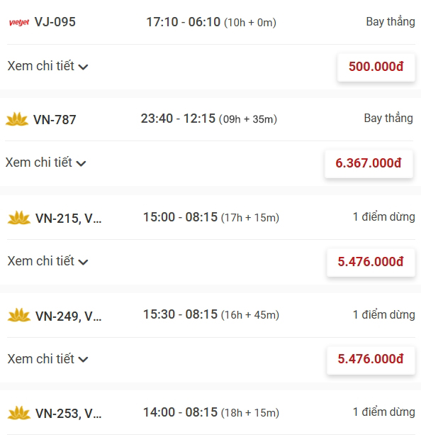 Thời gian bay thẳng Hà Nội - Sydney khoảng 9 tiếng 35 phút