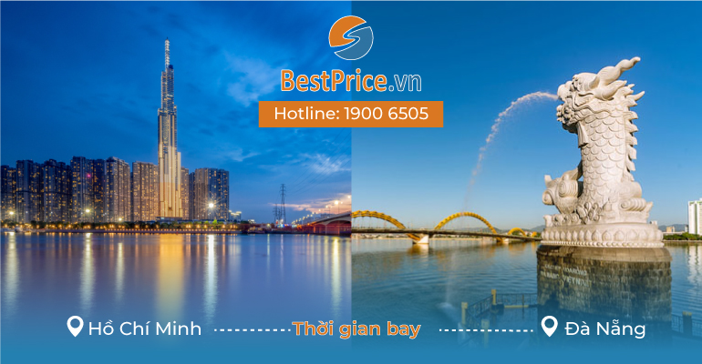 Thời gian bay từ Hồ Chí Minh đến Đà Nẵng mất bao lâu
