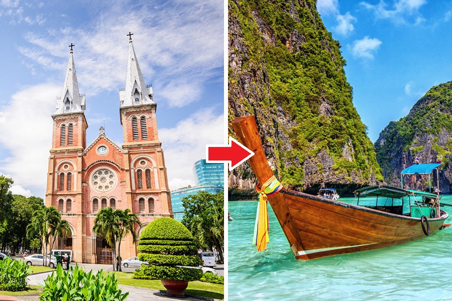 Đặt vé máy bay từ Hồ Chí Minh đi Phuket