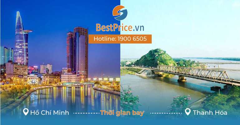 Thời gian bay từ Hồ Chí Minh đến Thanh Hóa mất bao lâu?
