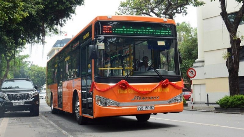 xe bus sân bay Nội Bài