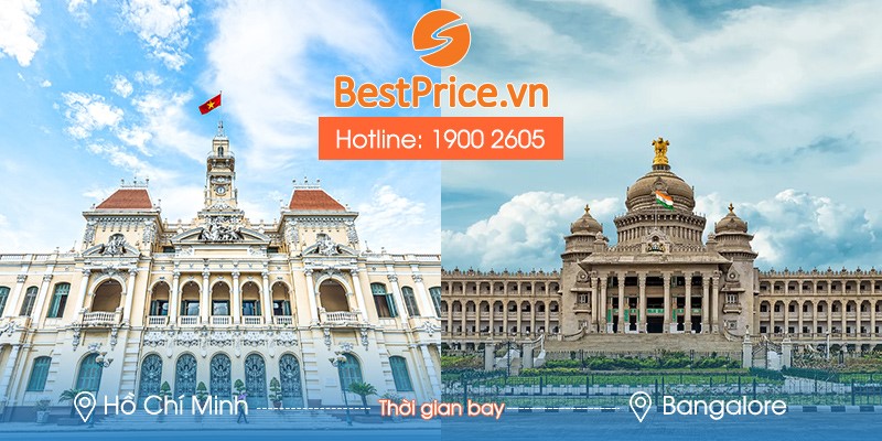 Thời gian bay từ Hồ Chí Minh đến Bangalore