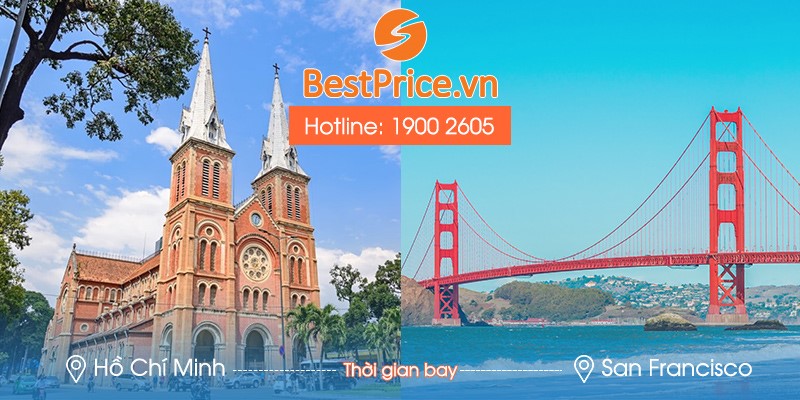 Thời gian bay từ Hồ Chí Minh đến San Francisco