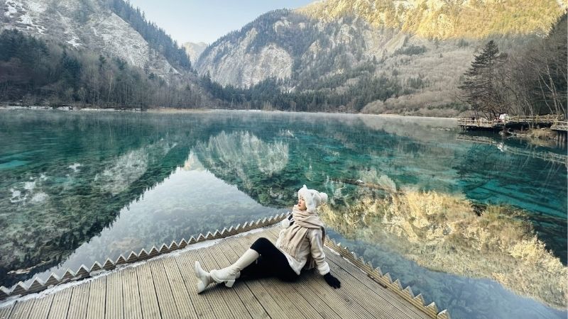 Thời tiết Cửu Trại Câu mùa đông