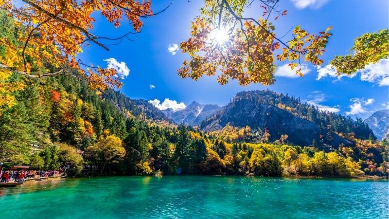 Thời tiết Cửu Trại Câu mùa thu