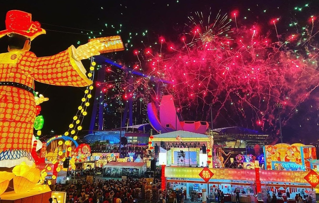 Lễ hội River Hongbao được tổ chức linh đình ở Singapore vào đầu năm