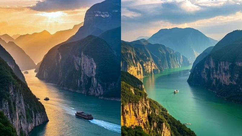 Trải nghiệm du thuyền tr&ecirc;n s&ocirc;ng Dương tử m&ugrave;a h&egrave; 