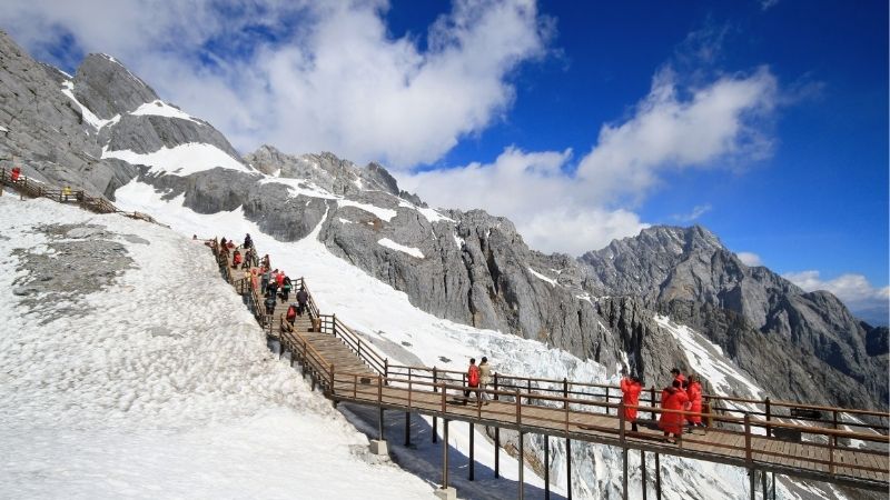 Mùa đông tại vùng núi cao Trung Quốc