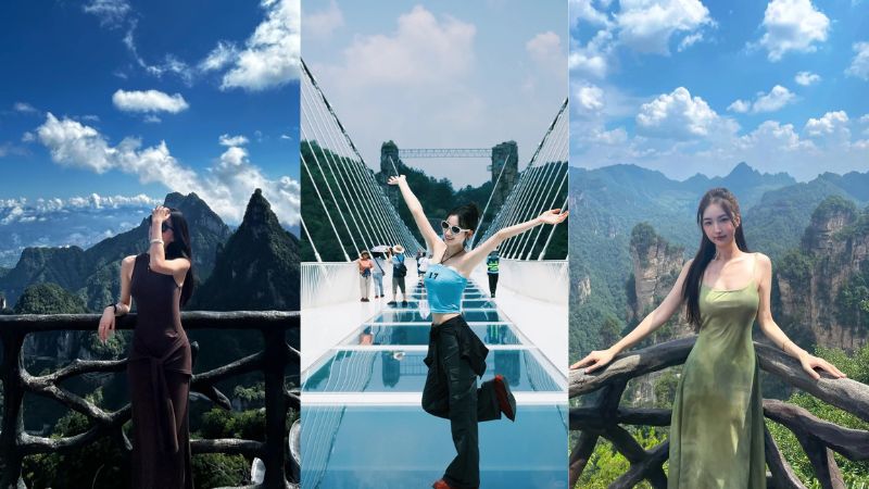 Gợi &yacute; trang phục m&ugrave;a h&egrave; du lịch Trương Gia Giới