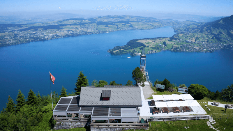 Vẻ đẹp lãng mạn trên đảo Bürgenstock