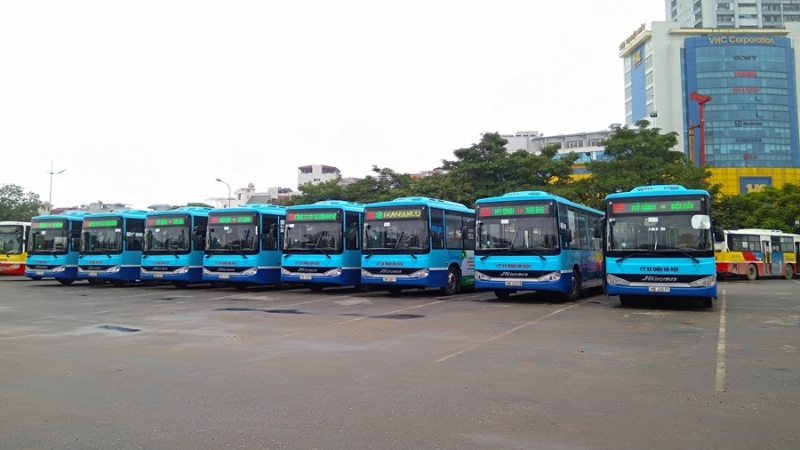 Xe bus 109 - xe buýt sân bay Nội Bài đi Mỹ Đình