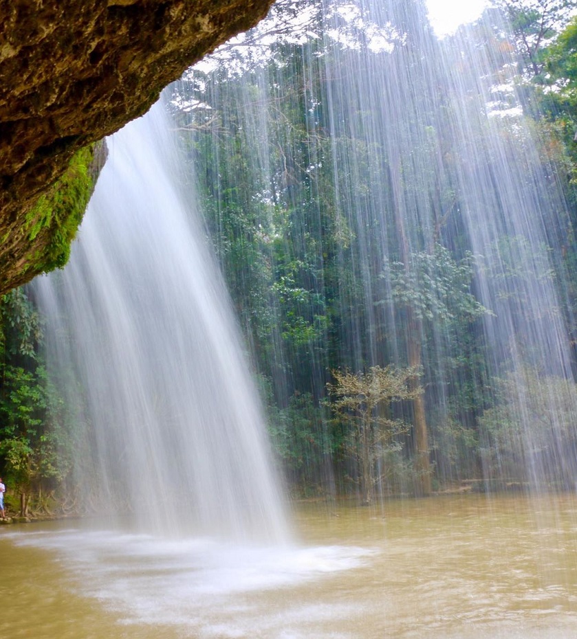 Check in tại thác Prenn trong chuyến du lịch Đà Lạt