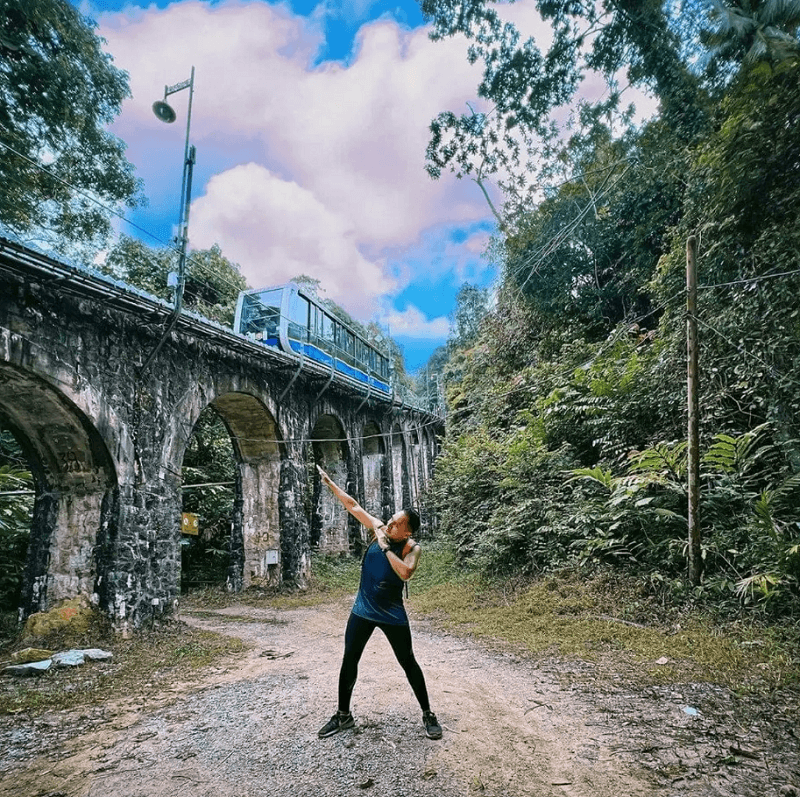 Cảnh đẹp đồi Penang