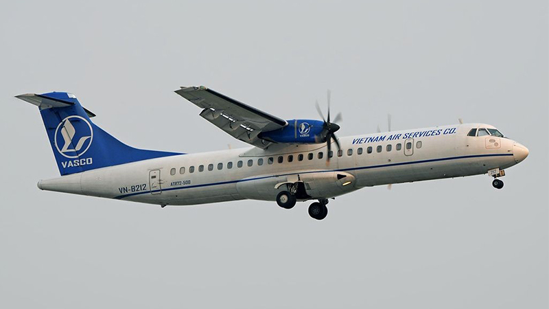 Máy bay ATR-72 do VASCO khai thác