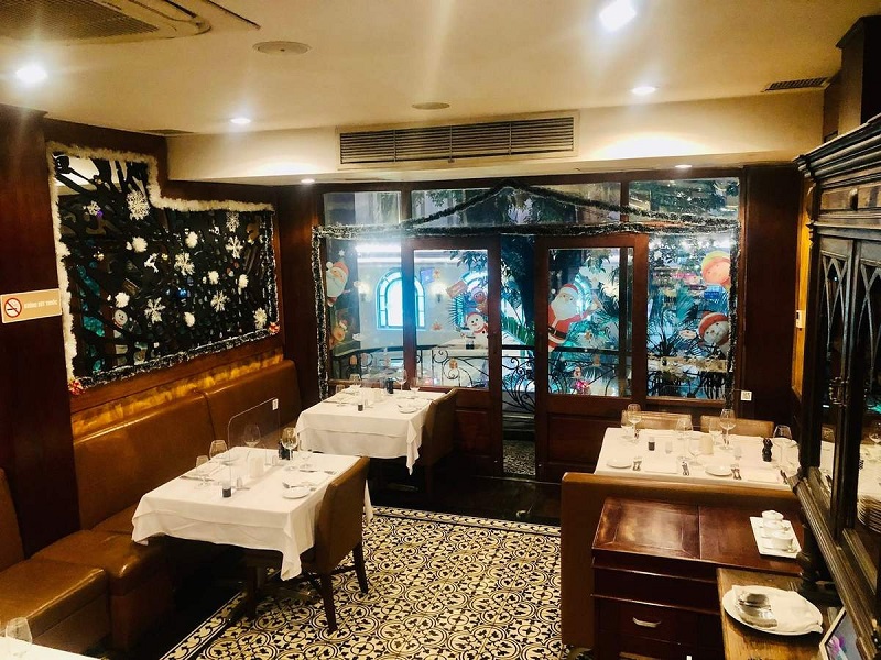 Không gian phong cách châu Âu được du khách yêu thích