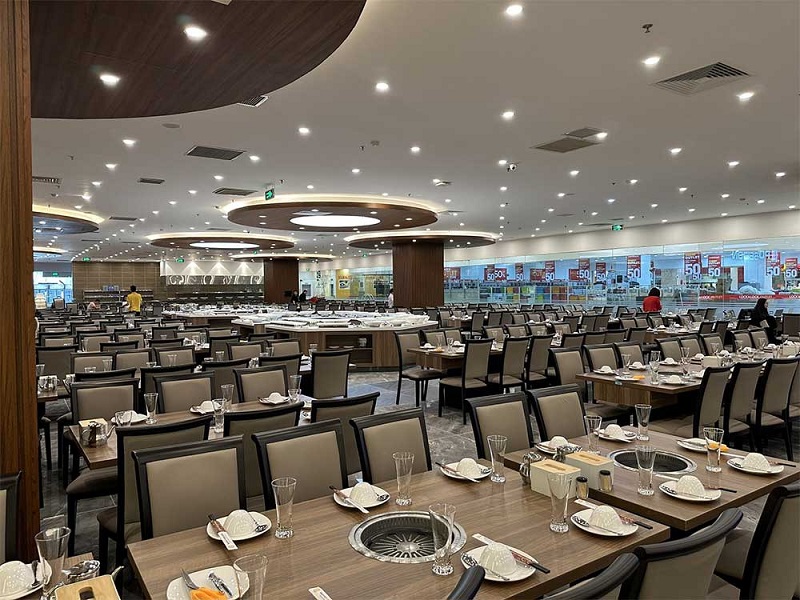 Nhà hàng Hà Nội - Buffet Poseidon