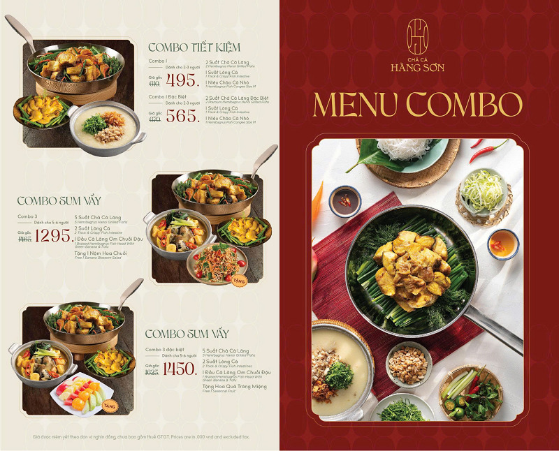 Thực đơn các món ăn từ cá lăng