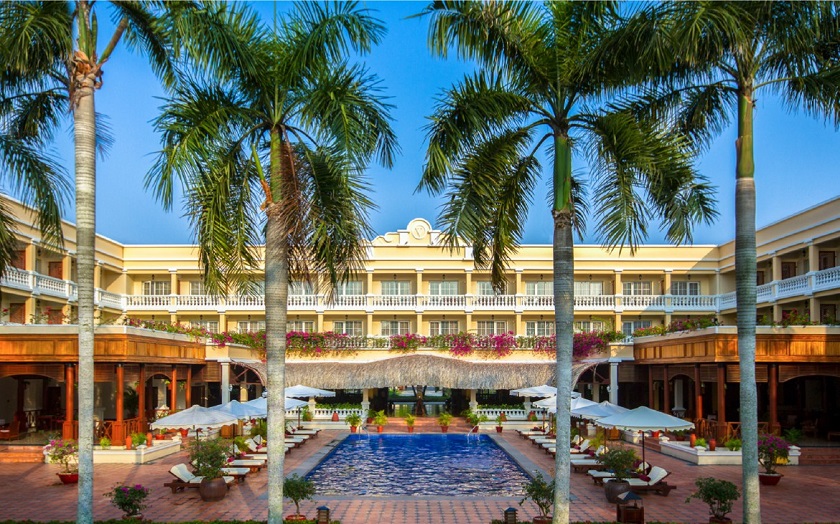 Victoria Cần Thơ Resort theo đuổi phong cách thiết kế tráng lệ của kiến trúc Đông Dương cổ