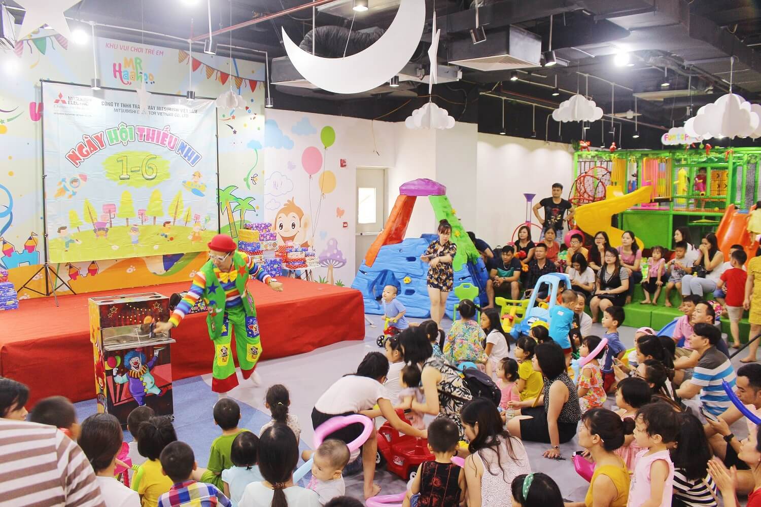Vô vàn trải nghiệm vui chơi trong nhà cho bé ở Hà Nội
