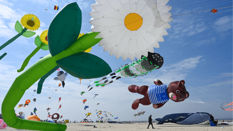 Lễ hội thả diều Berck sur Mer đầy thú vị ở Pháp