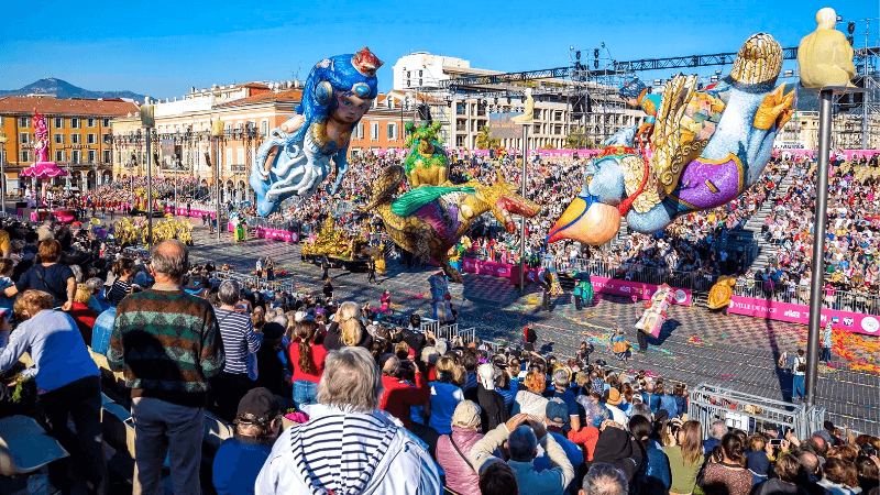 Lễ hội ở Pháp - Carnival siêu sôi động