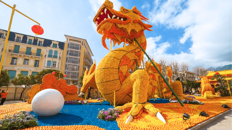 Lễ hội chanh, lễ hội Pháp vô cùng độc đáo