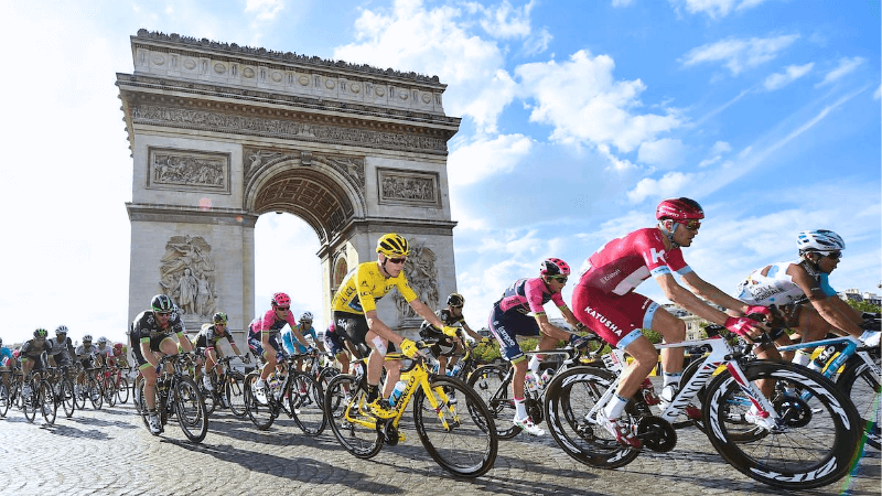 Lễ hội ở Pháp nổi tiếng - Tour de France