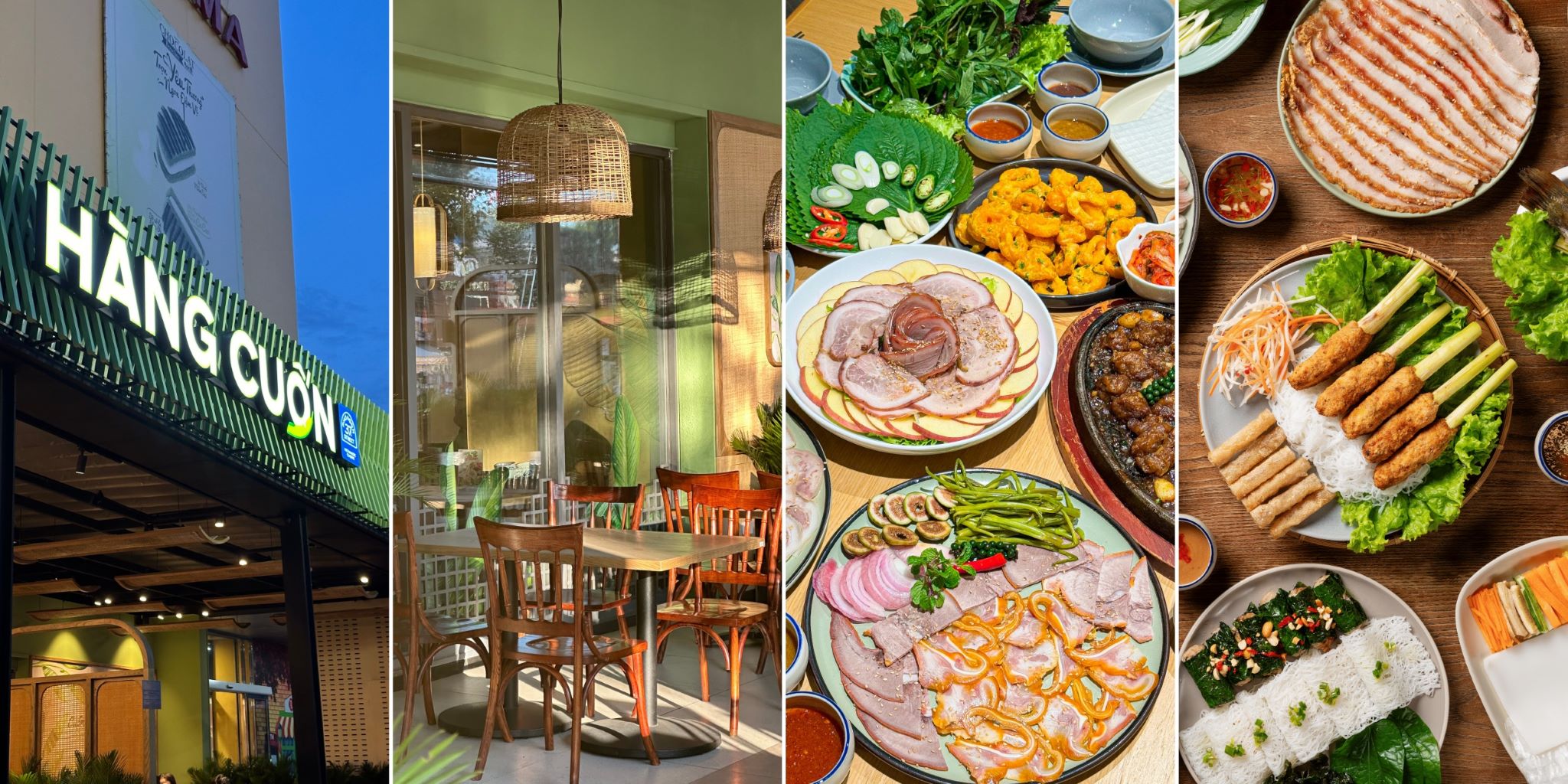 Hàng Cuốn Cần Thơ với hơn 15 món cuốn đa dạng từ ẩm thực Việt cho đến Châu Á