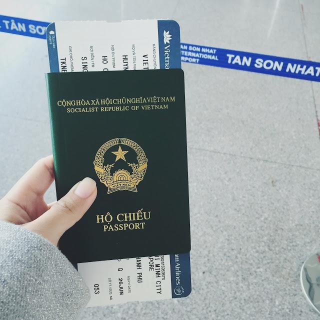 Hộ chiếu đi du lịch Singapore