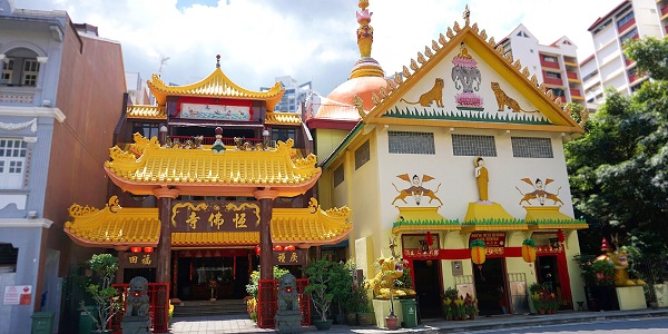 Chùa Sakya Muni Buddha Gaya, Singapore